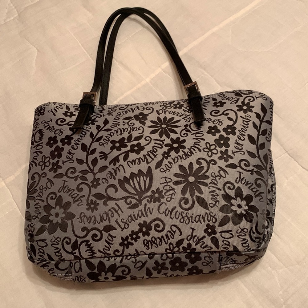 White Dove Designs Bible bag. 8 1/2” x 11”